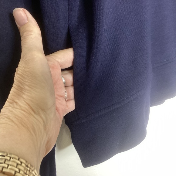 ROYL Sweater Stretch Wool Lined Funnel Neck NYC - Picture 4 of 7